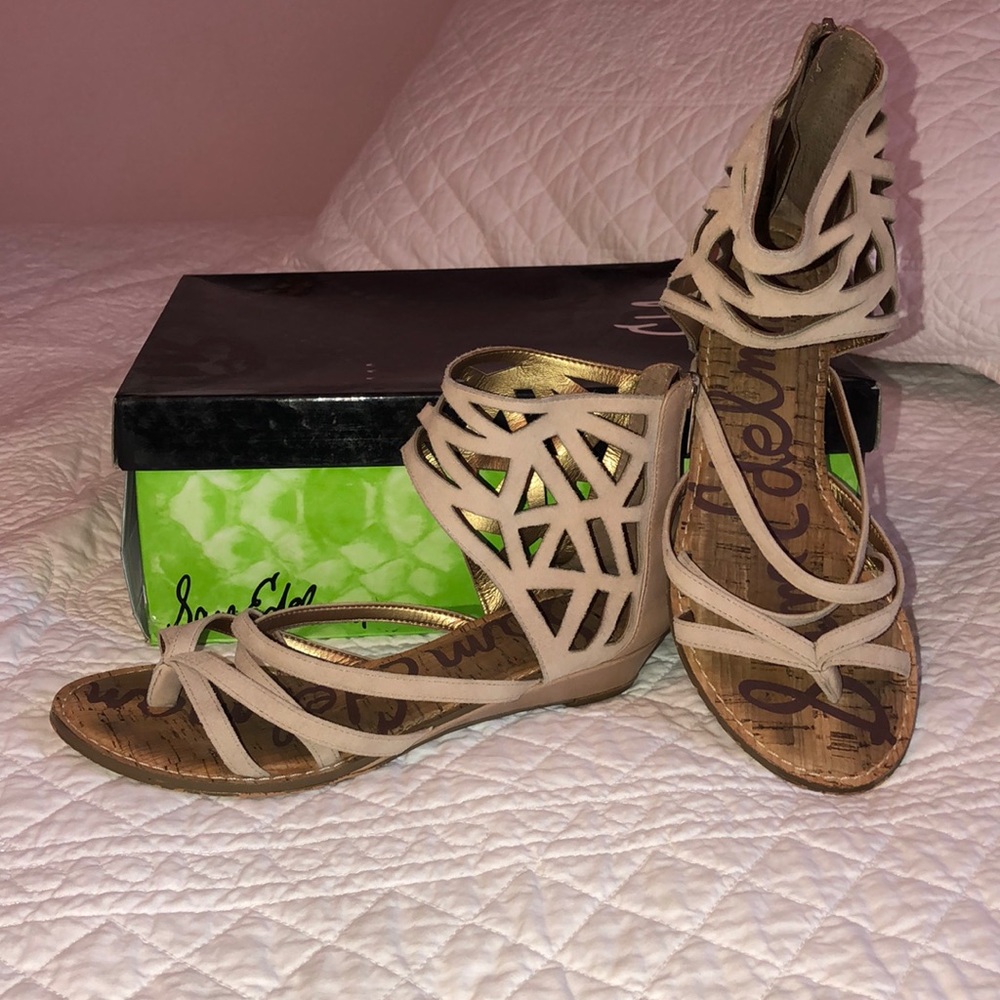 Sam Edelman “Dana” Sandals - Mocha
